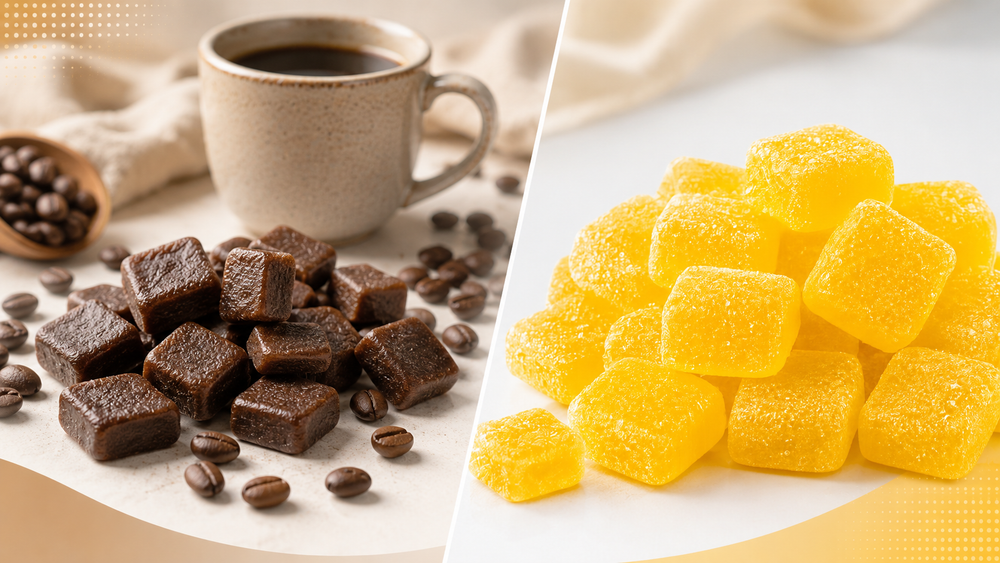 Coffee Chews vs. Energy Gummies: Why Gummies Give You More Control